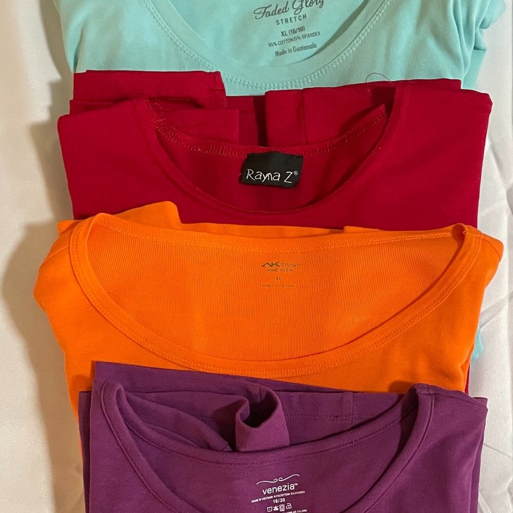 Short Sleeve Tees 4 different mfrs and colors